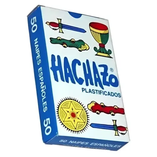 CARTAS HACHAZO X50 NAIPES ESPAÑOLES
