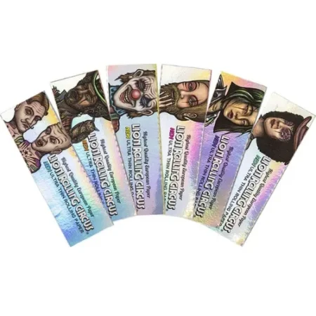 LION ROLLING CIRCUS SILVER - NEW ULTRA THIN ROLLING PAPER - EUROPEAN PAPER - SLOW BURNING 1 1/4