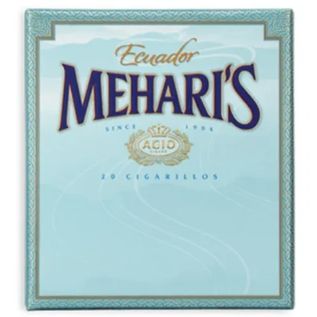 CAJA DE CIGARRITOS MEHARI´S ECUADOR