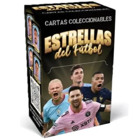 CAJA ESTRELLAS DEL FUTBOL 5 2025