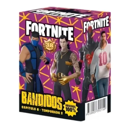 CAJA FORTNITE BANDIDOS 38 2025