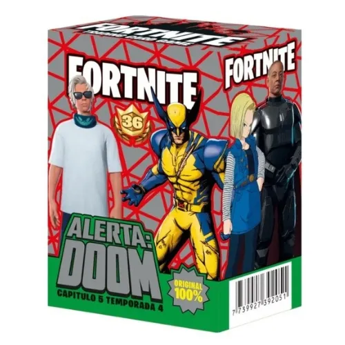 CAJA FORTNITE 36 ALERTA DOOM 2024