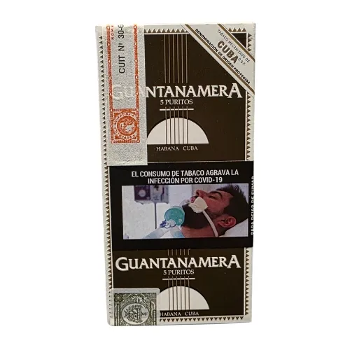 GUANTANAMERA 5 PURITOS X ESTUCHE