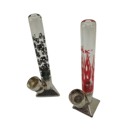 PIPA DE VIDRIO METAL DISEÑO DK-8320A