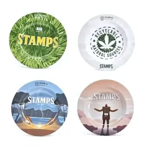CENICERO STAMPS METAL