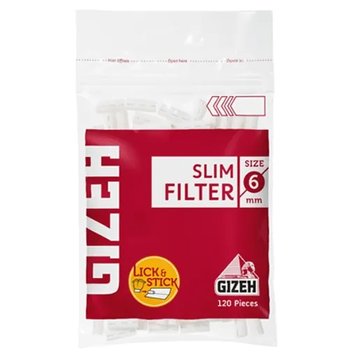 GIZEH SLIM (6X15MM) (120 + 30)