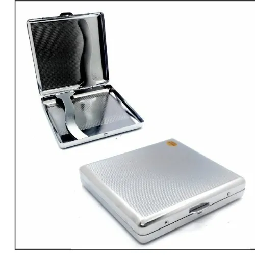 CIGARRERA METAL P/12 CIGARRILLOS
