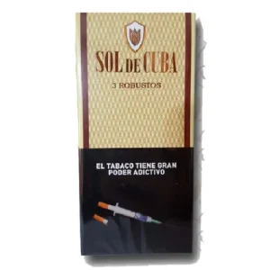 SOL DE CUBA ROBUSTOS 3 X ESTUCHE