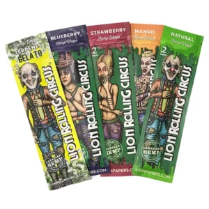 BLUNT HEMP WRAP TERPENES LION ROLLING CIRCUS