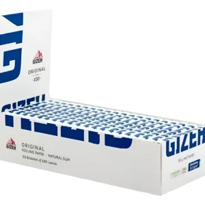 GIZEH SUPER FINE MAGNET X 100 LEAVES - ORIGINAL BLUE 70MM