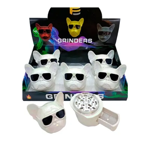PICADOR BULLDOG CON GAFAS - 444040 - METAL