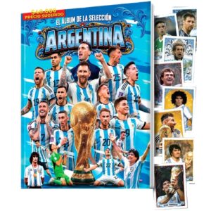 SELECCION ARGENTINA COLECCION COMPLETA DE ALBUM Y FIGURITAS