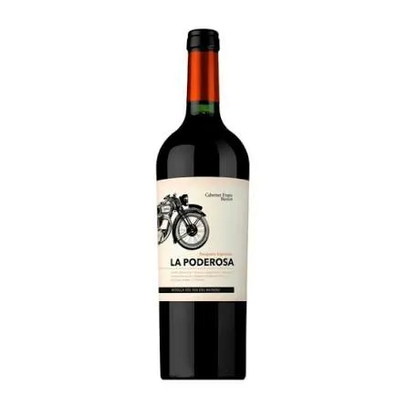 LA PODEROSA BLEND CABERNET FRANC - MERLOT 750 CC