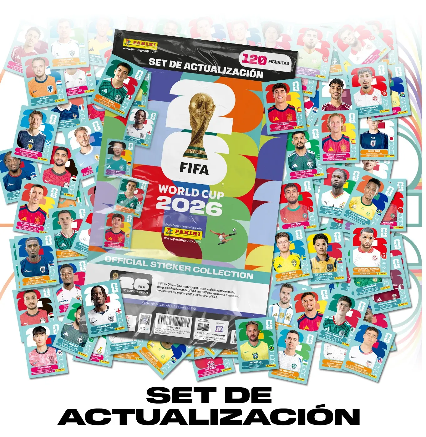 SET DE ACTUALIZACION FIFA 2026 - FIGURITAS