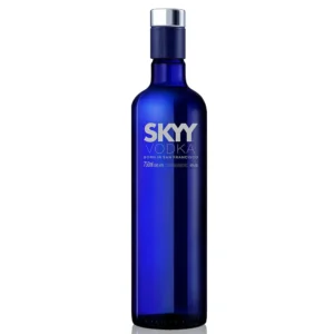 SKYY VODKA 750 CC (TAPA AZUL O PLATEADA)